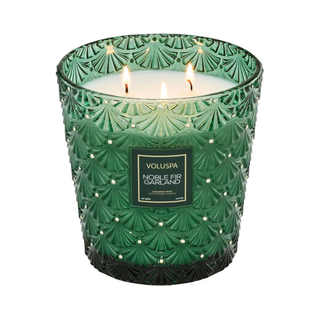 Noble Fir Garland Dreidocht Glas