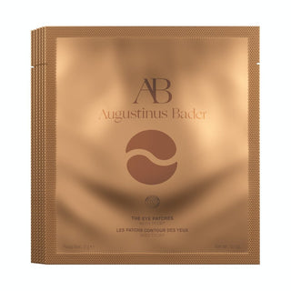 Augustinus Bader Anwendung von The Eye Patches, Vor und nach der Anwendung von The Eye Patches, Textur von The Eye Patches