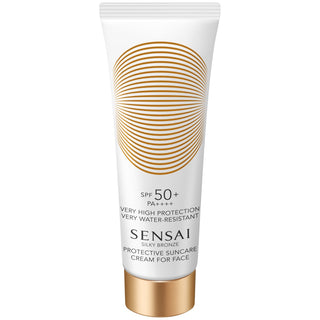 Silky Bronze Suncare Cream for Face SPF50+
