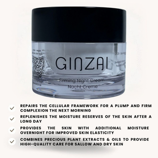 Ginzai Firming Night Cream Product + Box
