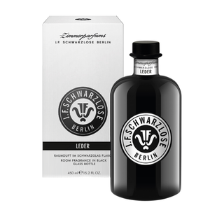 Leder Diffuser Schwarze Stäbe