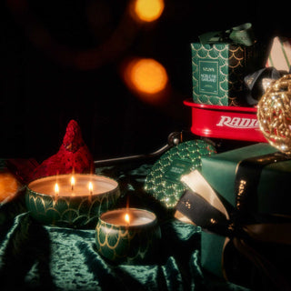 Noble Fir Garland Metall Mini