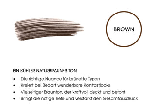 Eyebrow Enhancer Color&Care Brown